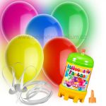 Párty helium + barevně blikající LED balónky 15