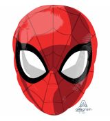 Fóliový balónek Spiderman hlava 43 cm