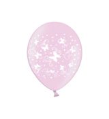 Balónek Motýlci, růžový, 30 cm, 5 ks