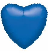 Fóliový balónek - srdce modré