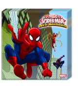 Spiderman ubrousky 20 ks,  33 cm x 33 cm