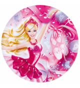 Barbie talířky 8 ks, 23 cm
