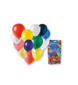 Balónek pastelový 23 cm, 12 ks, mix barev