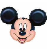 Fóliový balónek hlava Mickey Mouse, 78 cm