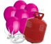 XXL helium + 100 růžových balónků  DOPRAVA ZDARMA