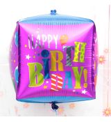 Fóliový balónek Happy Birthday 45 x 45 cm